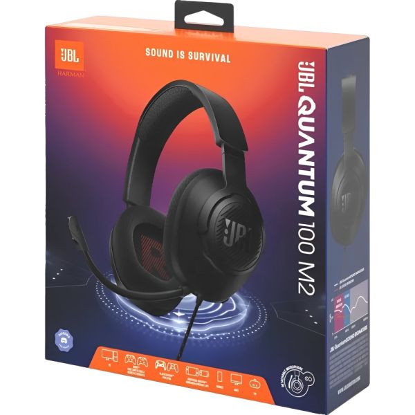 Auricular Gamer JBL Quantum 100 M2 Negro