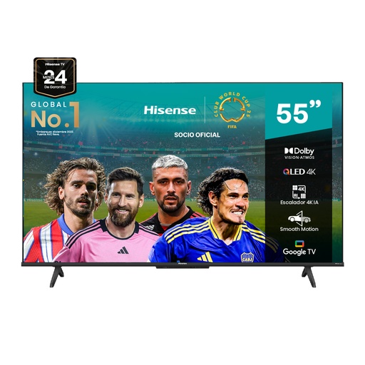 [55A7K] Smart TV Hisense UHD 55" A7K